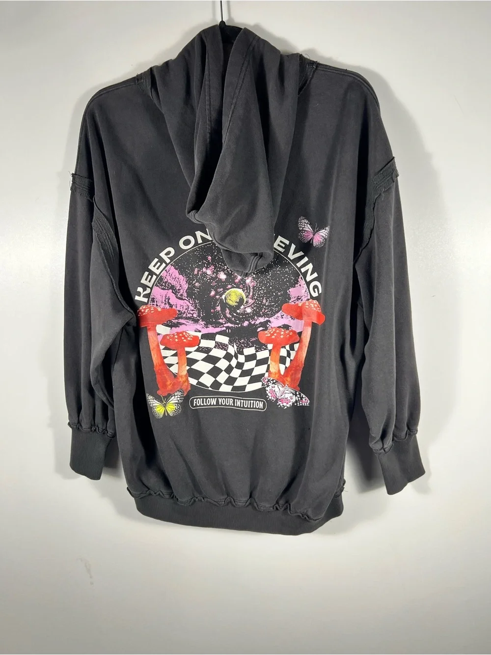 Urban Outfitters Nate Keep On Believing Oversized Sweatshirt Sz Small